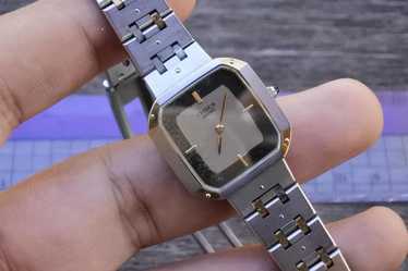 【稼働】SEIKO CREDOR 8420-5010 アナログ 腕時計 シルバー SEIKO Credor 8420-5010 Quartz Watch Slim Vintage Ladies