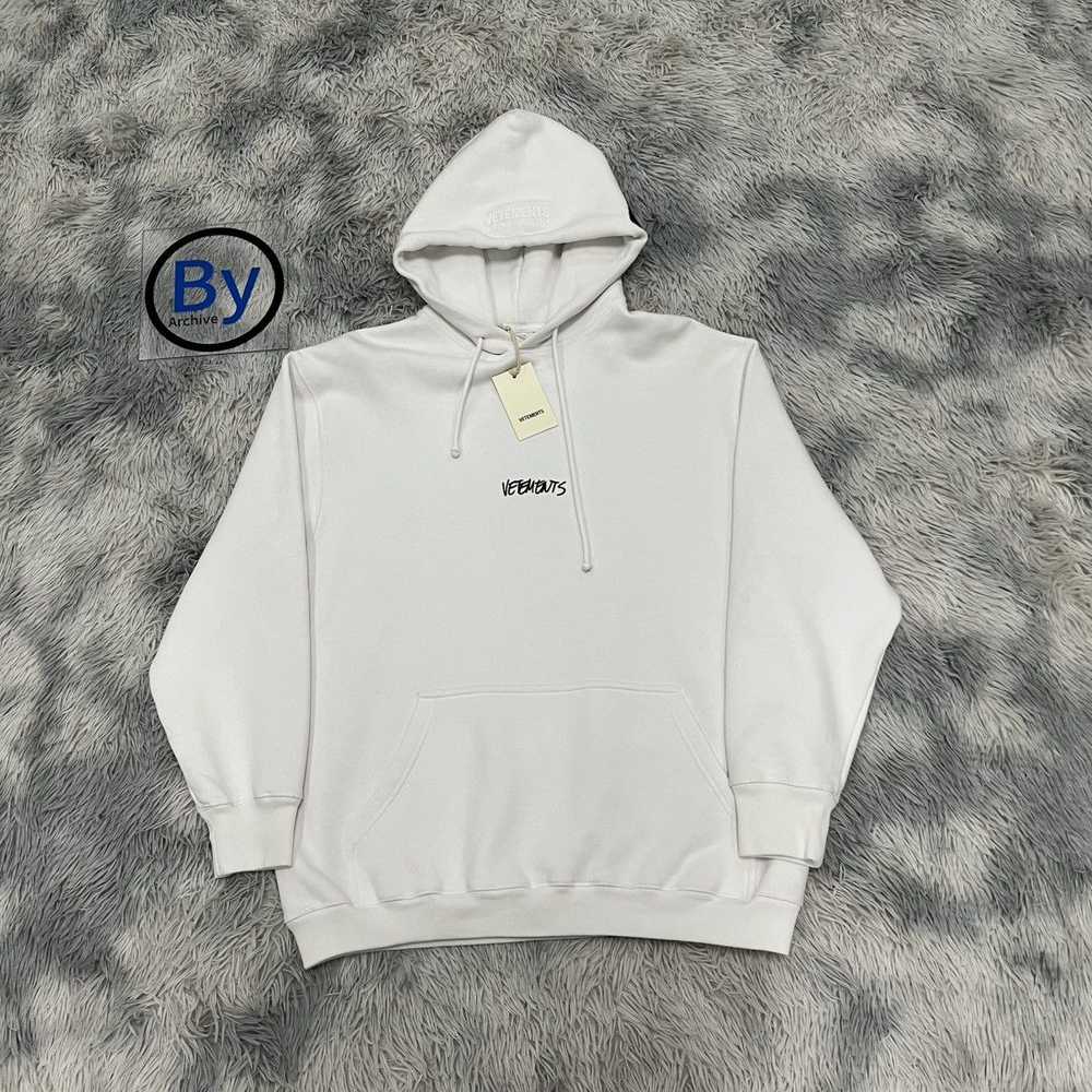Vetements Vetements SS21 Signature Patch Hoodie