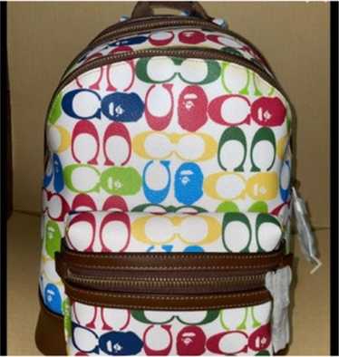 BAPE X COACH Academy Backpack Multi APE