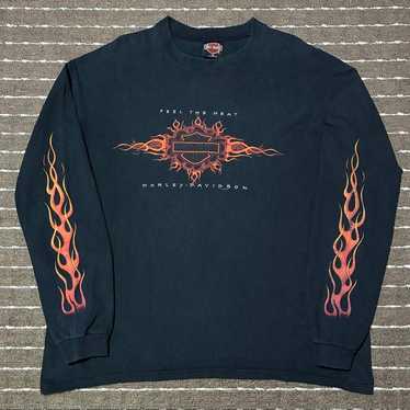 90s) harley davidson flame - Gem