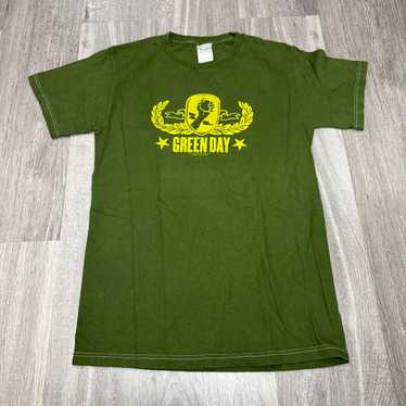 00s GREEN DAY グリーンデイ Tシャツ メンズ M 2004 00s GREEN DAY グリーンデイ バンドTシャツ コピーライト パンク