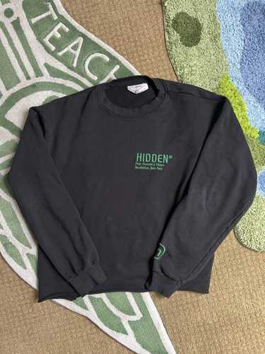トップス HIDDEN NY logo crewneck sweatshirt L Hidden NY New York Logo Crewneck Sweatshirt Jumper Oatmeal