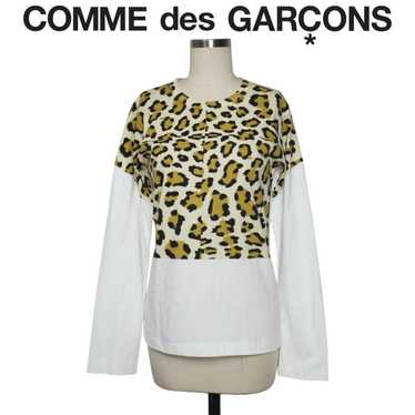 Comme des Garçons Leopard Tops SS18 Comme Des Garcons Homme Plus Leopard Sweater Marked