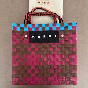Marni market basket bag - Gem