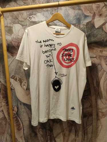 Vivienne Westwood TREES SAVE LIVES T-SHIRT BLACK | eBay