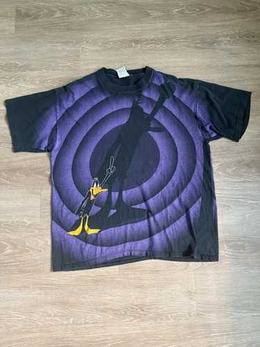 90s USA製 WILD OATS ライトニング総柄 Tシャツ XL 雷 90s ビンテージ USA製 WILD OATS ワイルド オーツ LIGHTNING