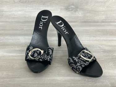 Dior Green Strap Logo Heels – Treasures of NYC