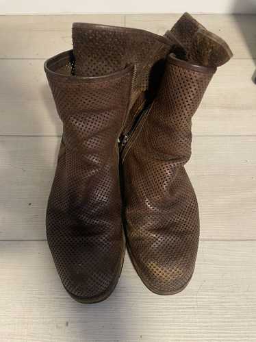 靴 archive MIHARAYASUHIRO Vibramshort boots Maison MIHARA YASUHIRO side-zip Canvas Boots | Black | FARFETCH