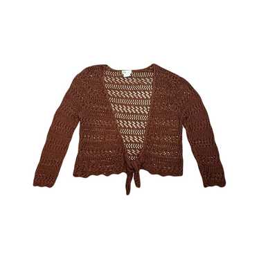 トップス vintage brown faded cardigan Faded glory vintage brown cardigan - Gem