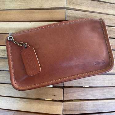 ※値下げVintage Coach Chunky Case Vintage COACH Chunky Case Cosmetic Multipurpose Utility