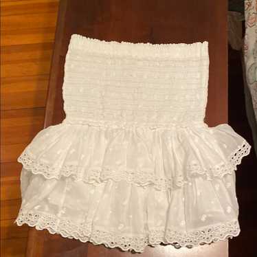 Elegant White Lace Skirt - image 1