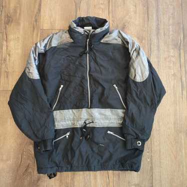 Vintage Gap Jacket Mens Large Orange Full Zip Nylon Anorak