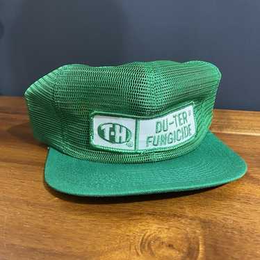 Vintage K Brand Breeze Full Mesh Trucker Hat Farm… - image 1