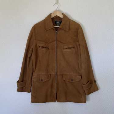 新品 RRL 1960S VINTAGE SUEDE-TRIM COAT S 新品 RRL 1960S VINTAGE SUEDE-TRIM COAT S