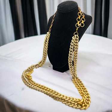 Mejuri linked two tone - Gem