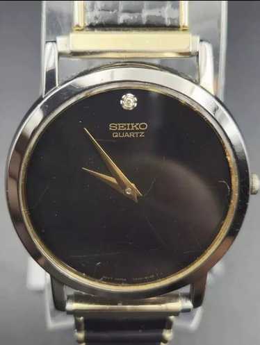SEIKO 7N00-5C70 MENS 男性用 Seiko 7N00-5C70 Quartz - Tank - Roman Numerals - Gold - 25mm