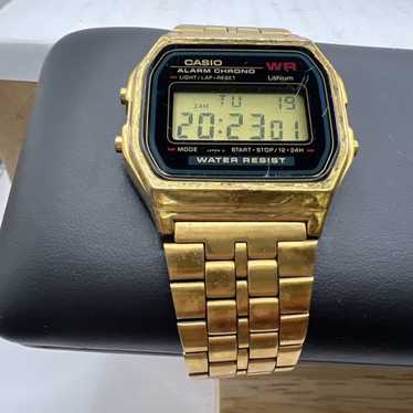 CASIO デジタル ウォッチ ゴールド 593 A159W JAPAN 腕時計 Casio A159W Watch (593) Made In Japan | eBay