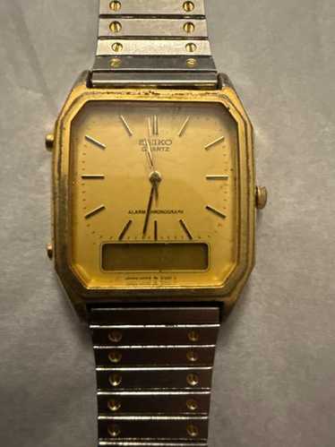 SEIKO H449-5050A0　デジアナ　クオーツ　ビンテージ Seiko H449-5050 Digital-Analog Quartz Men Battery Replaced