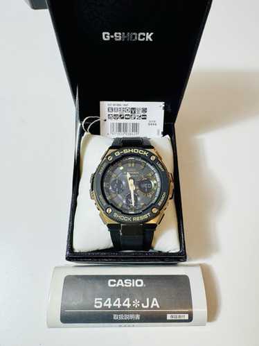 G-SHOCK 5444 GST-W110D ゴールド G-SHOCK GST-W110D G-STEEL電波ソーラー ゴールド