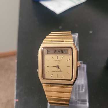 Vintage seiko mens gold - Gem