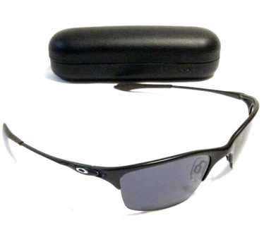 Oakley Half Wire XL Dark Carbon Black Iridium Spring Hinges