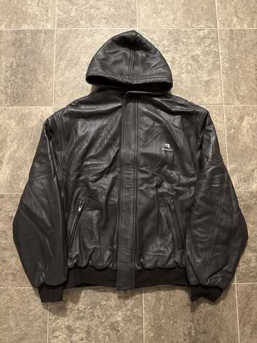 【バレンシアガ】 Jackets - Leather Jackets ジャケット Leather jacket Balenciaga Black size 44 UK - US in Leather
