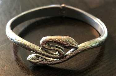 Vintage Whiting & Davis Snake Bracelet - Etsy