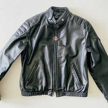 80's leather jacket brooks - Gem