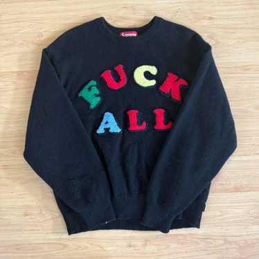 美品 Supreme Fuck Everybody Sweater M Supreme Fuck Everybody Sweater (SS19) - $148