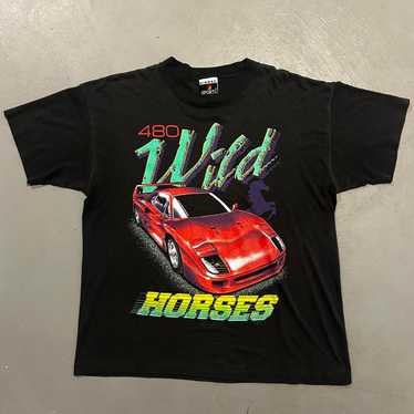 Vintage 90s ferrari t-shirt - Gem