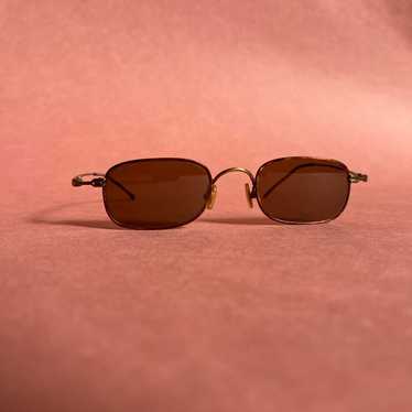 サングラス Lanvin Sunglasses LNV122SLB 740 Brown Cat Eye LNV122SLB sunglasses Gold | SmartBuyGlasses US