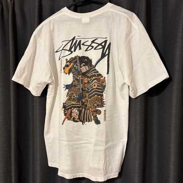 希少 00s old stussy samurai champloo tシャツ Japanese Brand × Stussy Samurai Champloo x Stussy / Akira