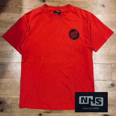 90s USA製 SANTA CRUZ NHS vintage Vintage 90s NHS Santa Cruz Skateboard Logo T-Shirt Sz Large