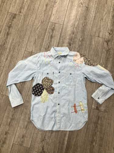 Kapital patchwork shirt - Gem