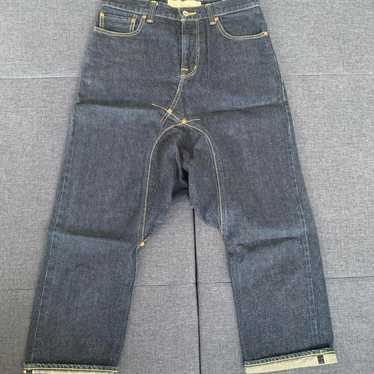 Ganryu asymmetry sarouel denim - Gem