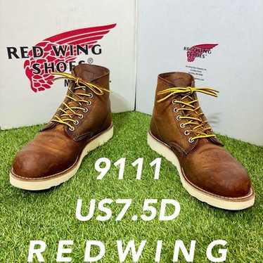 靴 RED WING 9111 9.5 D made in USA Red wing 9111 boot - Gem