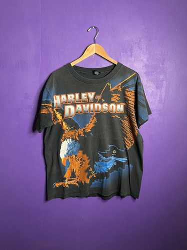 HARLEY-DAVIDSON Tシャツ 1995 L made in USA ▷ Vintage Harley Davidson T-Shirt 1995 | Made in USA | Two