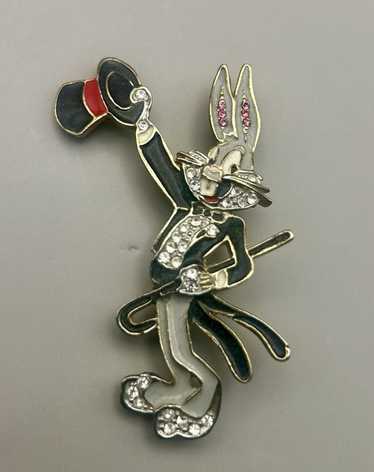 Vintage enamel warner bros - Gem