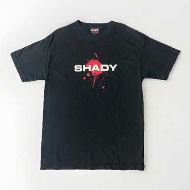 Dead Stock Shady Ltd ゲームシャツ Eminem Vtg Eminem Shady Ltd Shirt Large Red Y2K | Depop