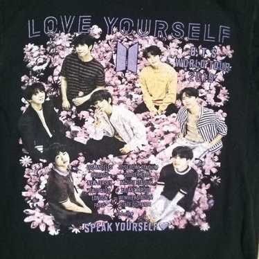 BTS LOVE YOURSELF SPEAK YOURSELF WORLD TOUR MERCH VER.1 T