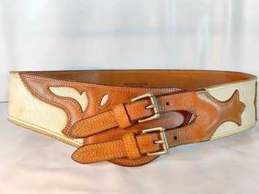 【Ralph Lauren】vintageベルト Vintage Ralph Lauren Horseshoe Equestrian Leather Belt S | eBay