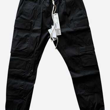 パンツ RICK OWENS MASTODON CARGO 46 Rick Owensのブラック レザー Mastodon カーゴパンツがセール中