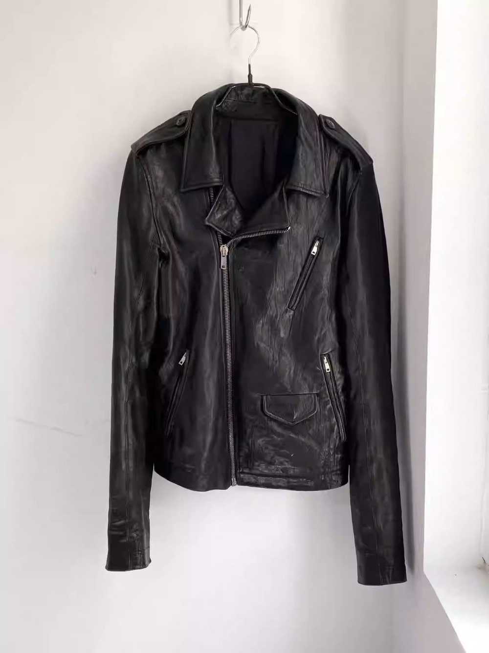 Rick Owens Rick Owens locomotive leather jacket-2505
