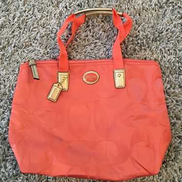 Peach coach bag - Gem