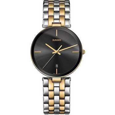 RADO FLORENCE ブラック/ゴールド Vintage Rado Florence Watch Quartz 23mm Swiss 14K Gold