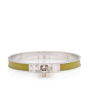 アクセサリー Vintage HERMES Kelly Gold Bangle HERMES] Hermes Kelly Bangle Bangle Kadena gold plating x