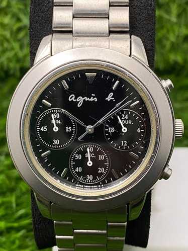 アクセサリー agnes b. watch bracelet black archive Men's jewellery & watches - New collection | agnès b