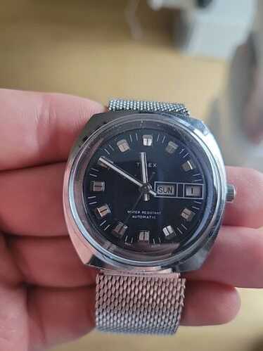タイメックス　自動巻き　1974年製 Vintage 1974 Timex Winding Water Resistant Date Men's… - Gem