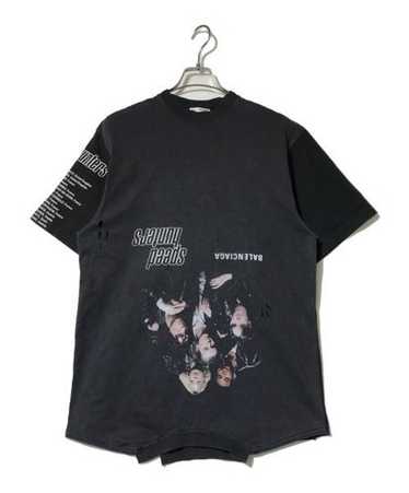 送料込 BALENCIAGA メンズ Upside Down オーバーサイズ Tシャツ BALENCIAGA (バレンシアガ) 23SS Paris Moon Upside Down 再構築