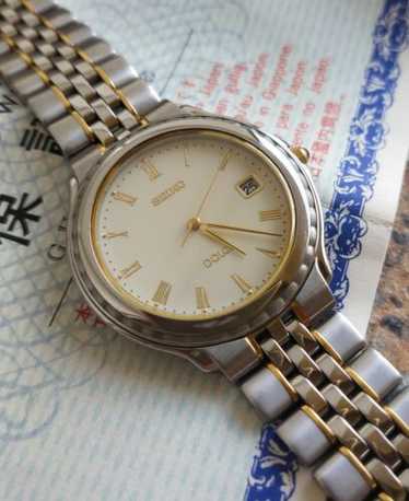 SEIKO Dolce セイコー ドルチェ 5E32-6B00 クォーツ 腕時計 Yahoo!オークション -「seiko 5e32」(ドルチェ) (セイコー)の